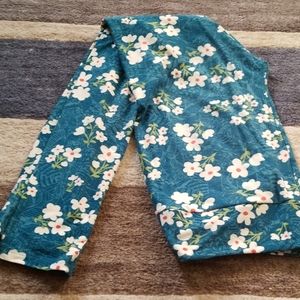 Floral print TC lularoe leggings
